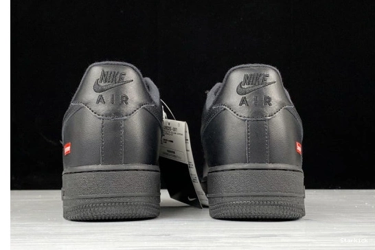 1 Supreme Nike Air Force Black   CU9225-001 Low 0728